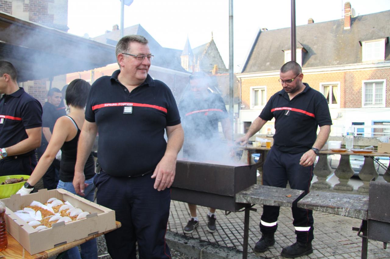 Barbecue de l'Amicale des pompiers